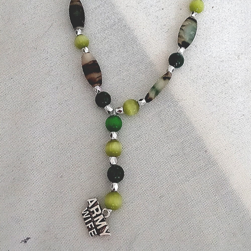Army Wife necklace.